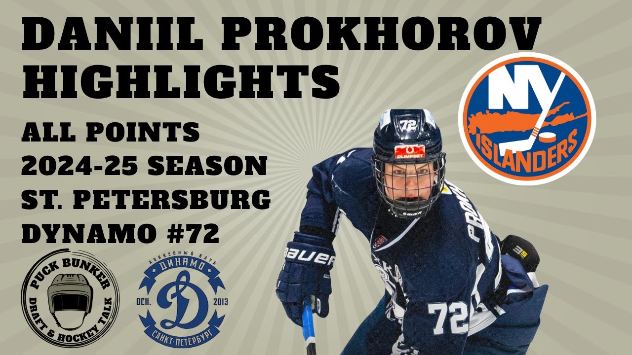 Daniil Prokhorov | All Points 2024-25 Season | 2025 NHL Draft Prospect | New York Islanders