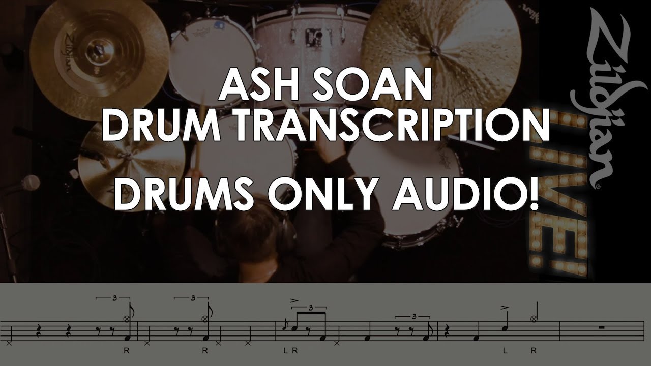 Ash Soan - Zildjian LIVE! Transcription (Drums Only Audio)