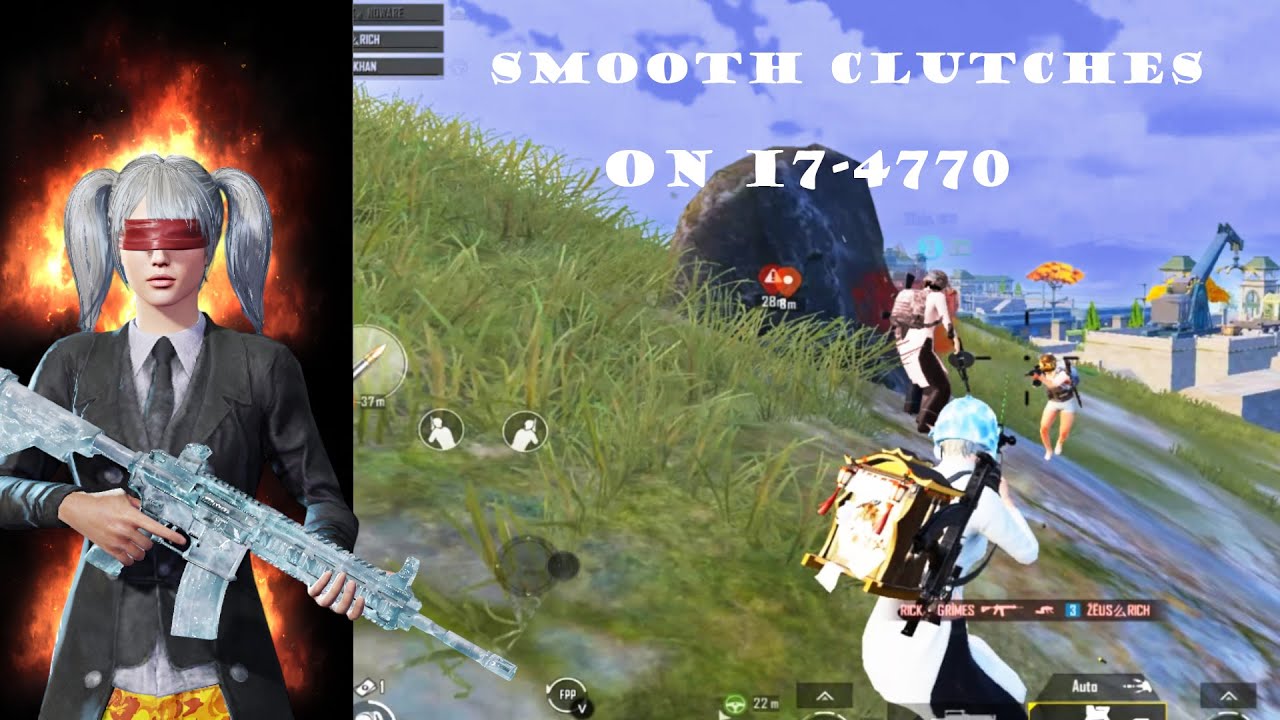 PUBG MOBILE ON CORE i7-4770+Amd Radeon R5 430 2gb+Smooth+60 fps