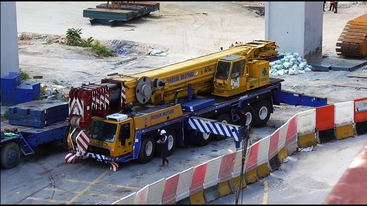 Grove GMK6200 assist crane for Terex CC6800
