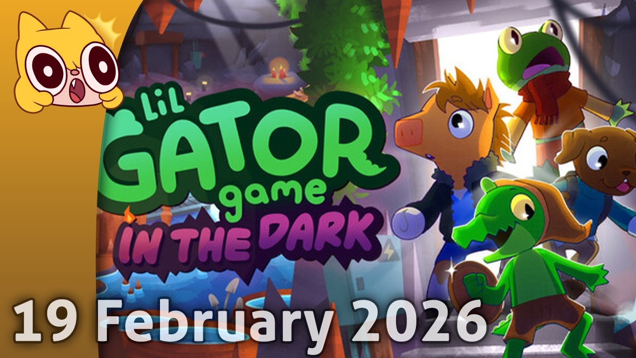 Heading into the dark...🍄 Lil Gator Game DLC! - 19 February 2026