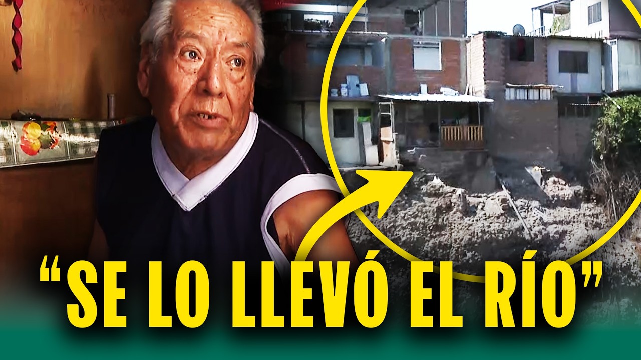 Lluvias podrían derrumbar casas al margen del río Rímac: 'Necesitamos ayuda'