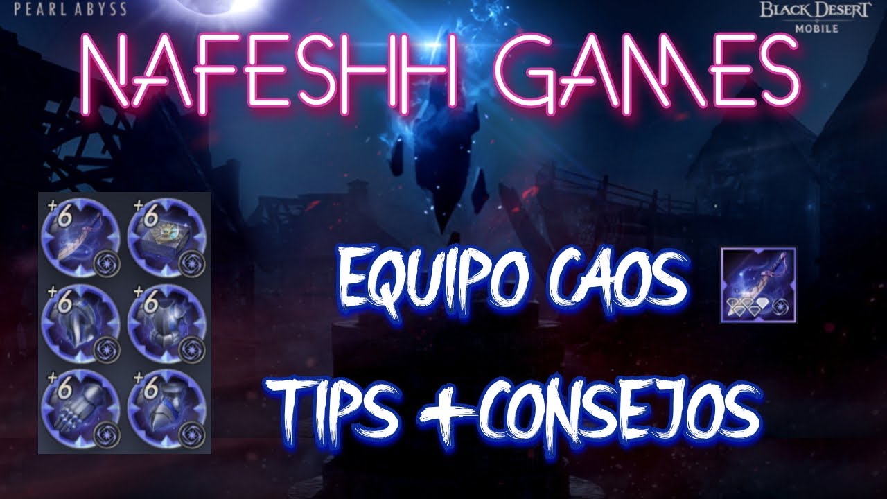 Black Desert Mobile Gameplay Español - Equipo Caos (tips y consejos)