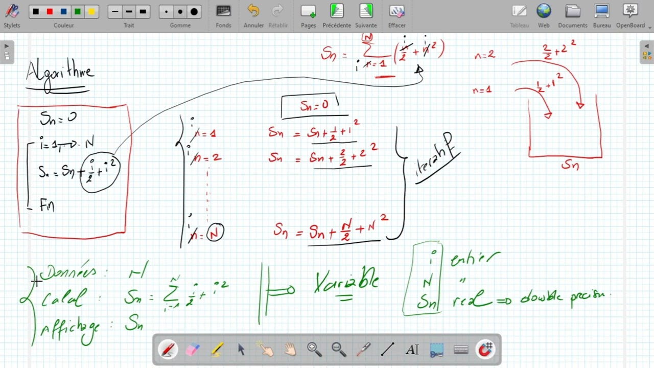 Initiation à la programmation Fortran - TP2: Série arithmétique | Les boucles
