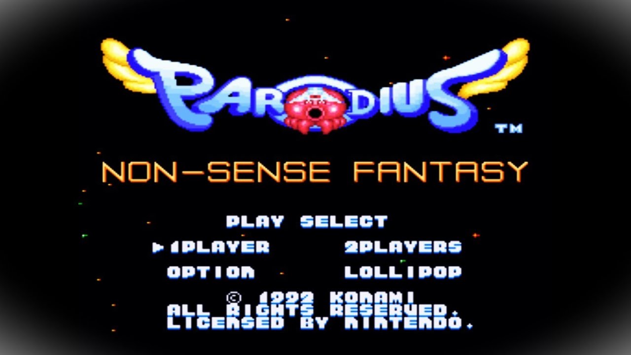 Parodius Non-sense Fantasy |🐙☄️| Intro |
