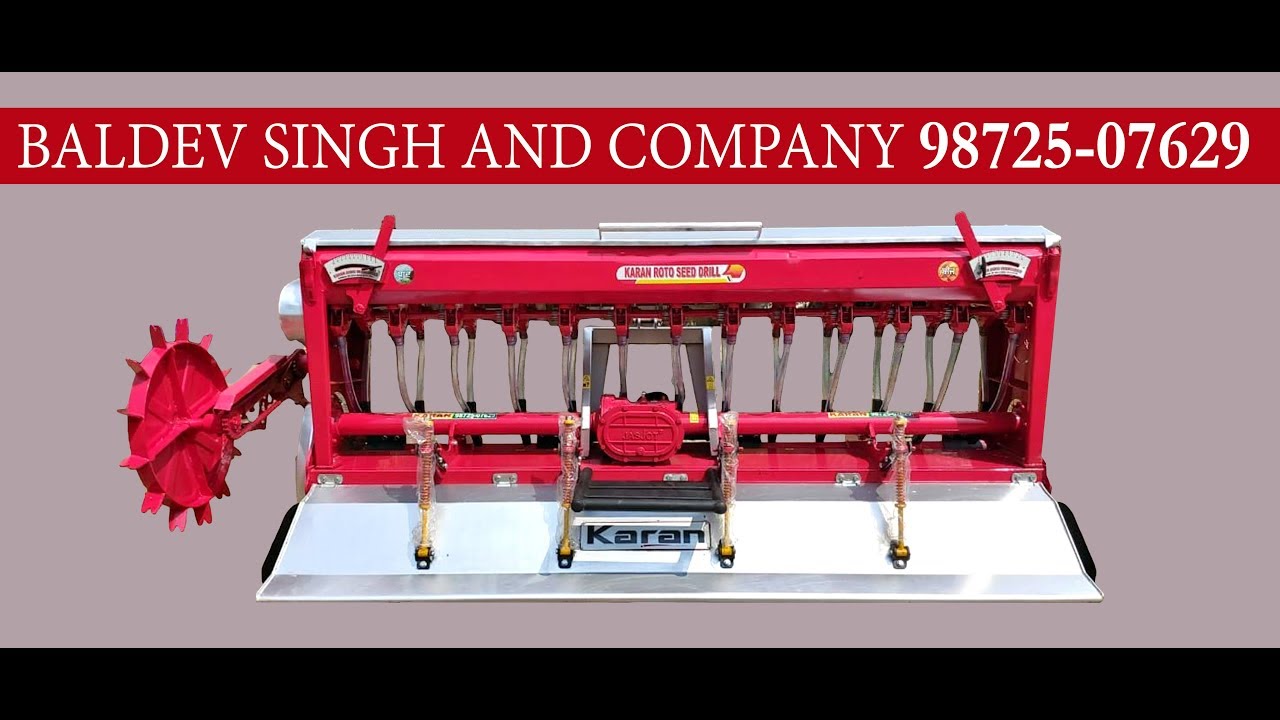 Rotavator Seed Drill |Baldev Singh and Company|BesT Trali/Rotavator ManufacTurer in Nurmahal