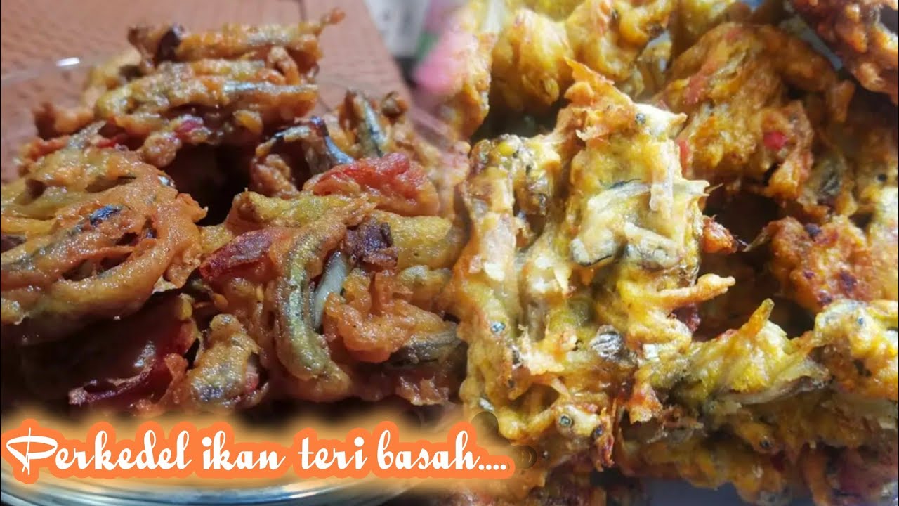 Perkedel ikan teri basah tanpa menggunakan telur ❗renyah dan gurih