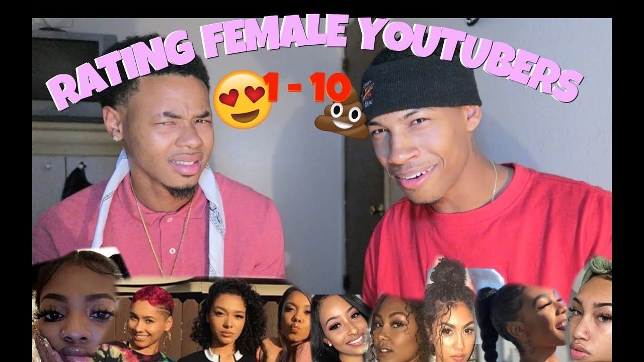 Rating ALL FEMALE Youtubers 1-10!!!