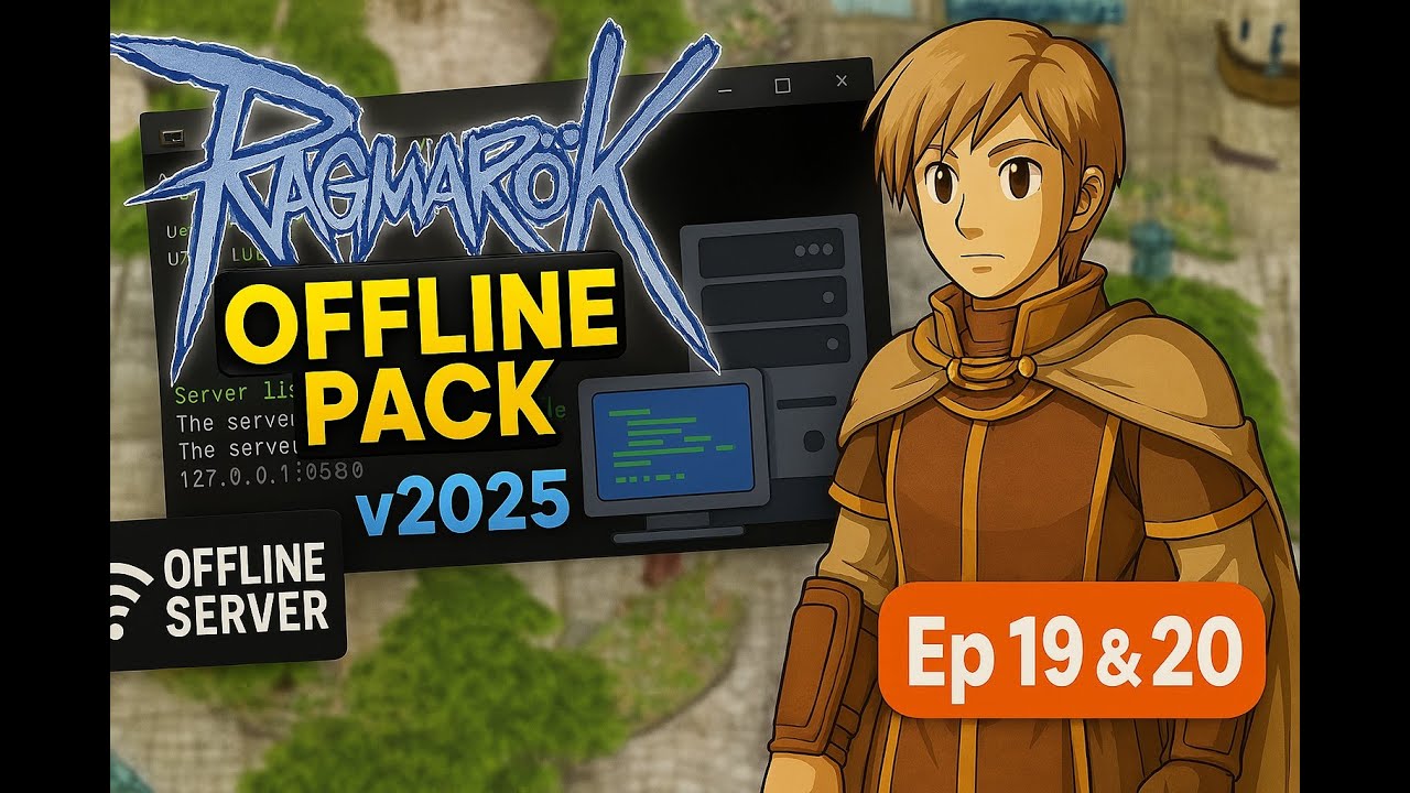 Ragnar&ouml;k Offline Pack v2025 - Play your own Ragnar&ouml;k Online Offline Server ep 19 and 20