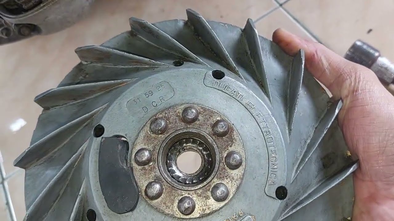 cara top napur yang tepat buat vespa CDI  pakai magnet 2 alam biar ga brebett..