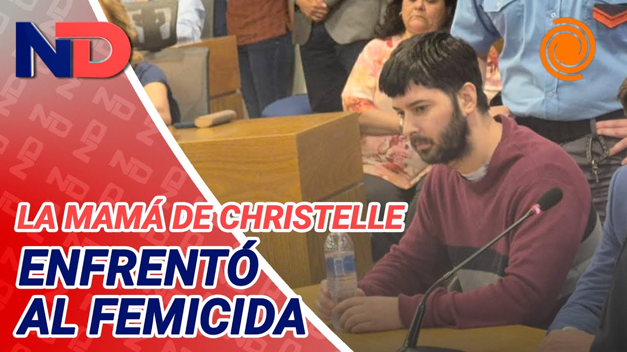 FEMICIDIO de Christelle Heredia: el DESGARRADOR relato de la madre ante la mirada del FEMICIDA