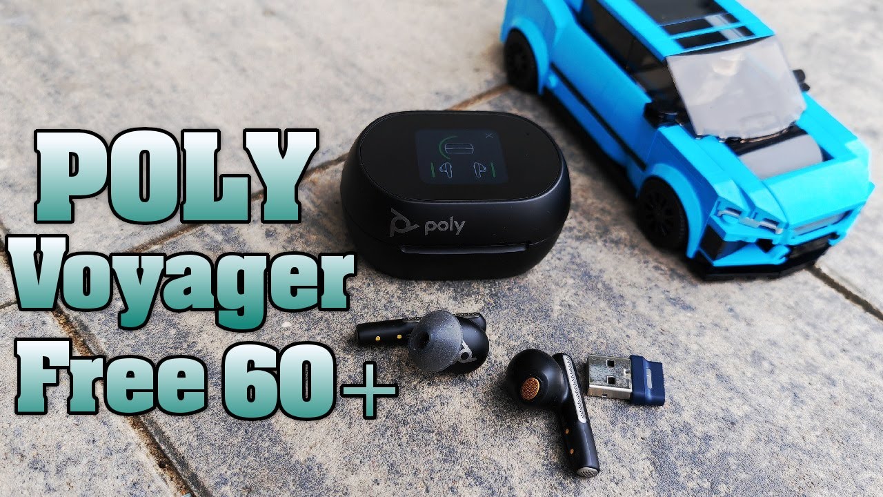 Poly Voyager Free 60+ - pierwsze słuchawki TWS z dotykowym wyświetlaczem w etui! | test, recenzja