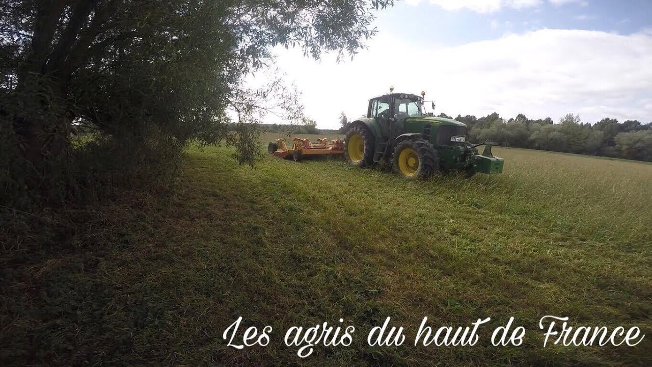[GoPro] Broyage de colza et de prairies