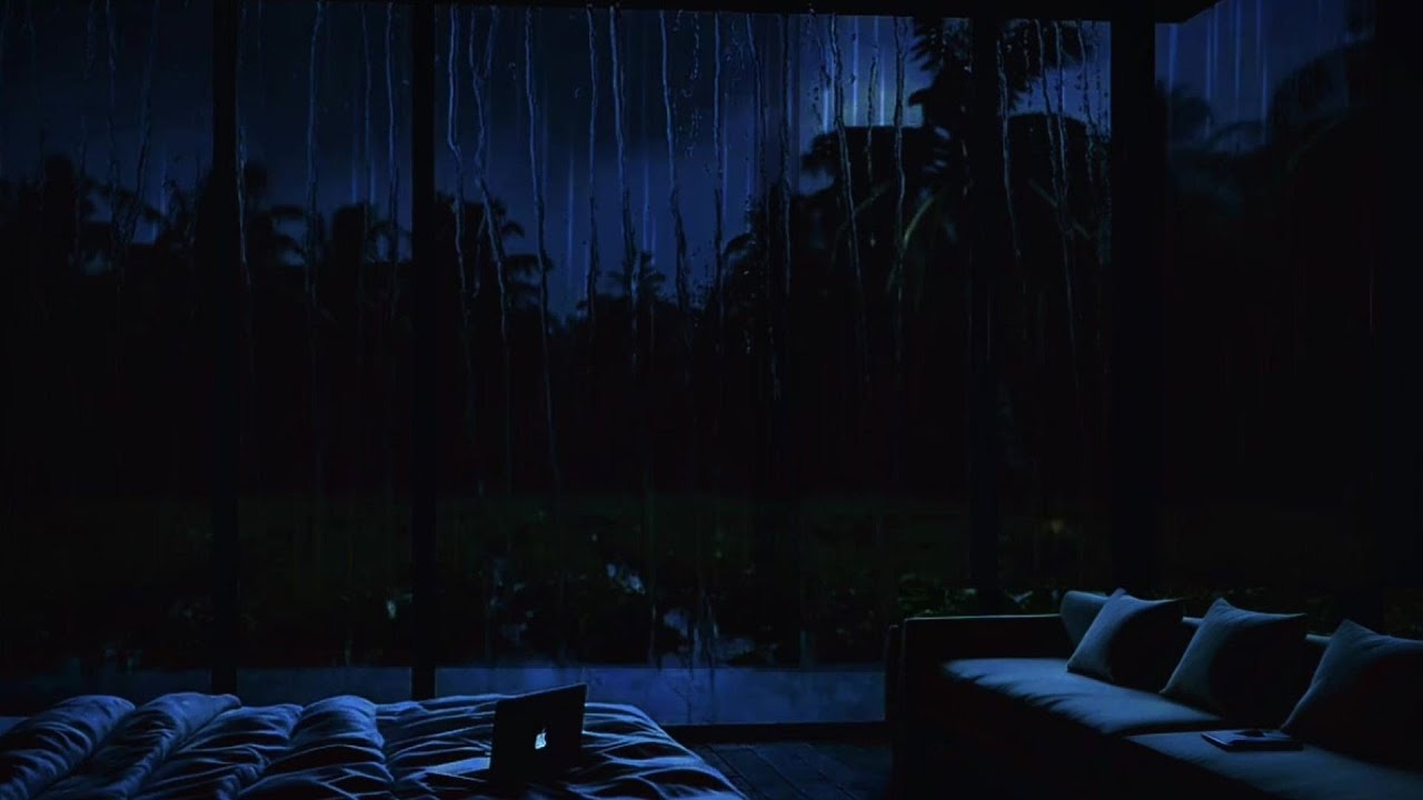 Most People Fall Asleep Fast to This Gentle Night Rain