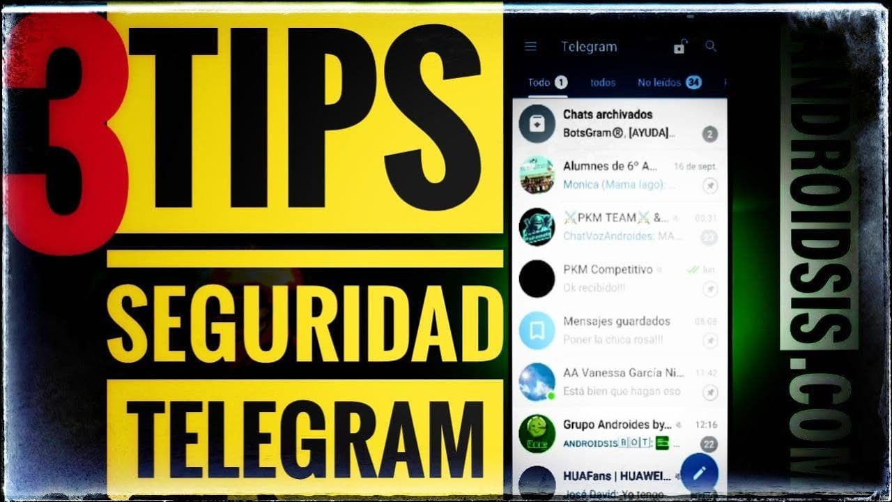 💌 &iexcl;&iexcl;Tips de Seguridad de Telegram que debes conocer si o si!! 💌