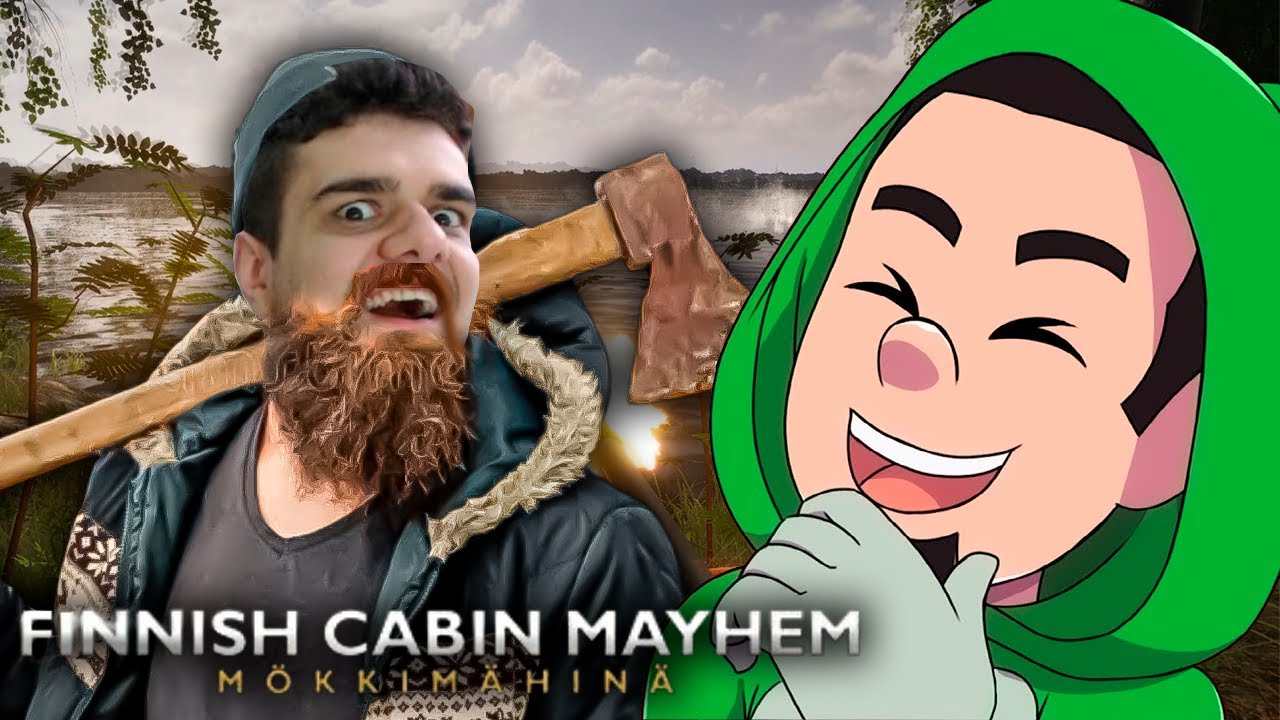 GUINAS JOGA FINNISH CABIN MAYHEM AO VIVO!! - COM OS GURI