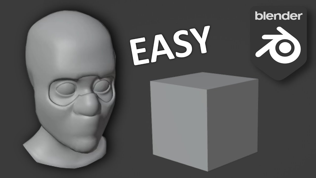 How to make a ski mask in blender
