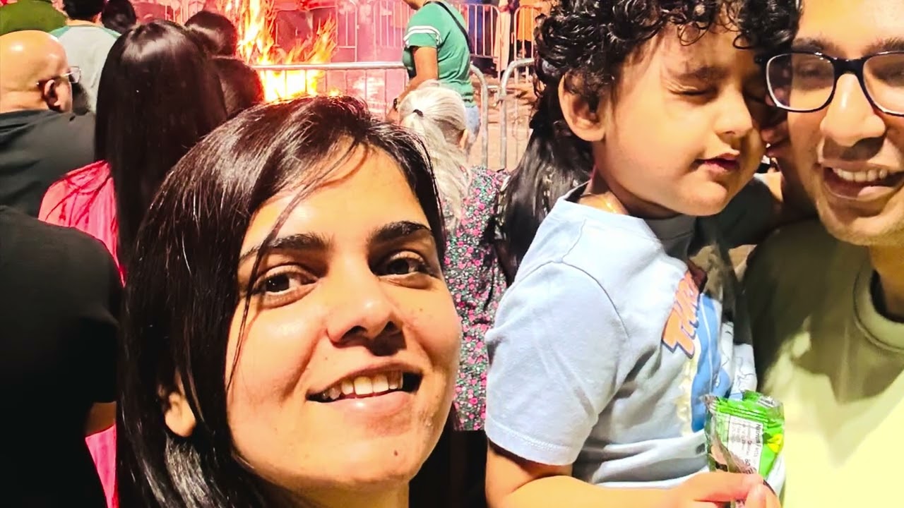 Holika Dahan in USA 🇮🇳🔥 | Late But Blessed | Mom Life Vlog