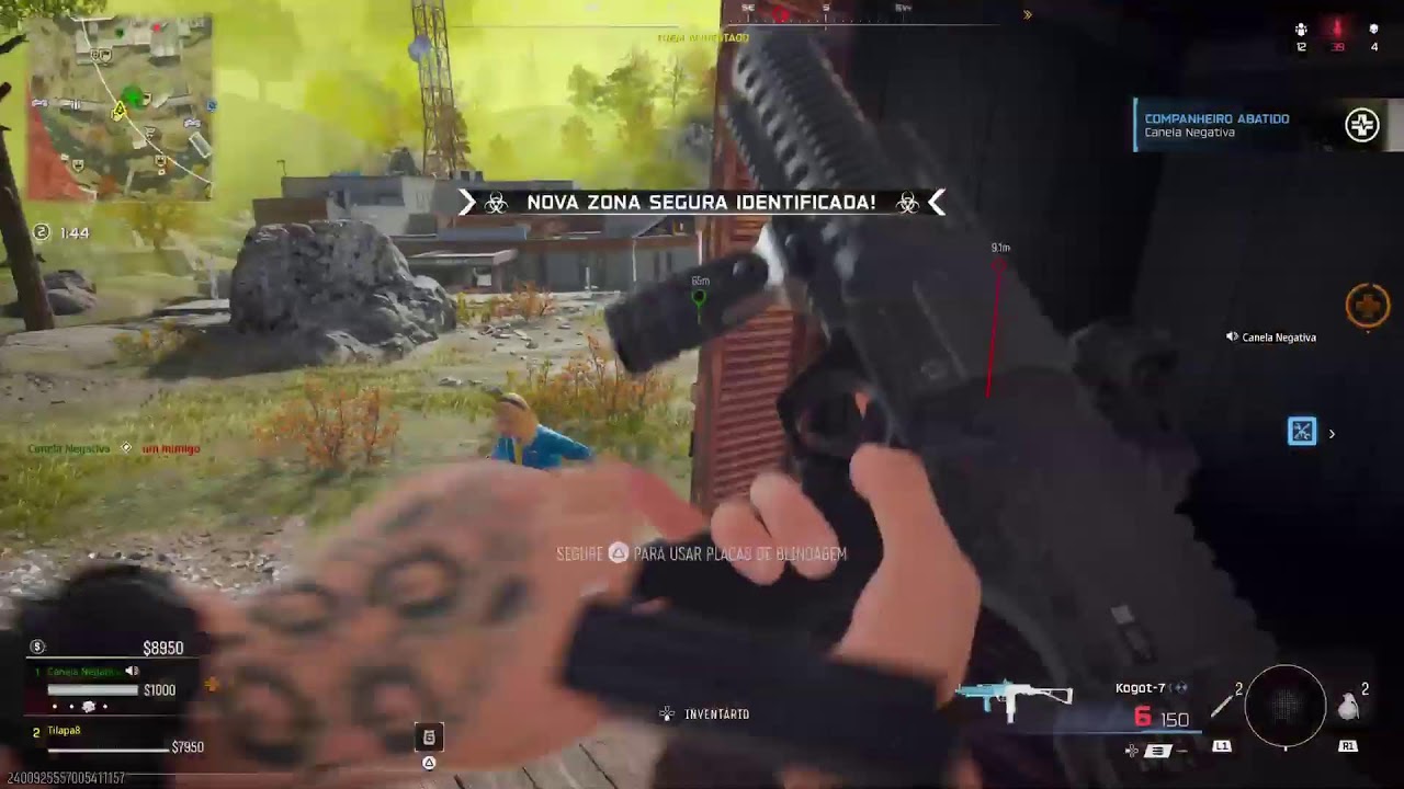 Treta!!! o squad mais loko Warzone kkkk