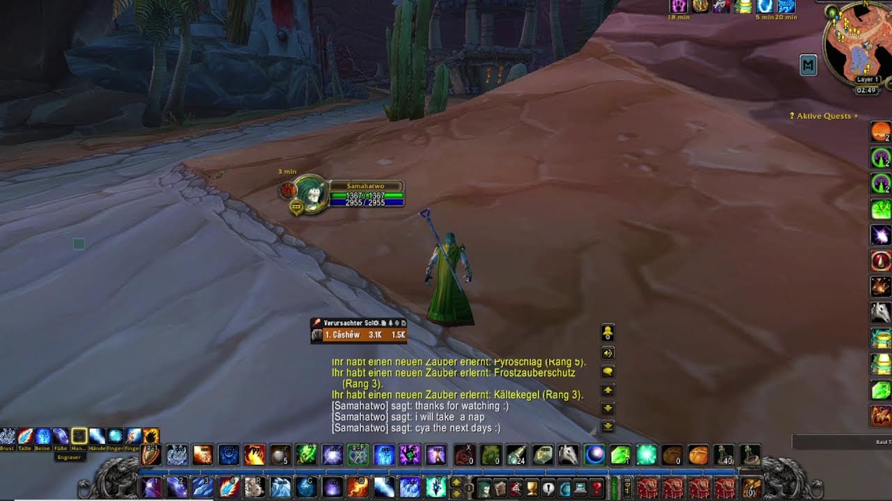 SOD Heal Mage leveling lvl41 second mage WoW Classic