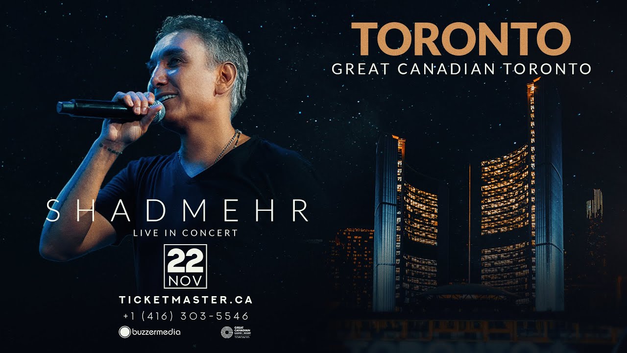 Shadmehr Aghili Concert, Toronto Nov 2025 🤍 ‪@RealShadmehrOfficial‬ کنسرت شادمهر عقیلی، تورنتو