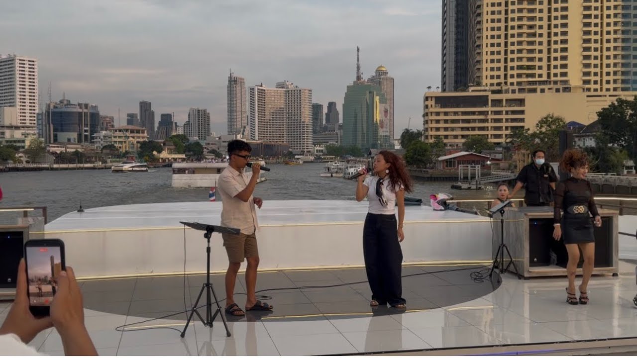 Emmanuel/ Siampuii Ralte Cruise Dinner @chaophrayaprincess.official  | @ICONSIAM #bankok  