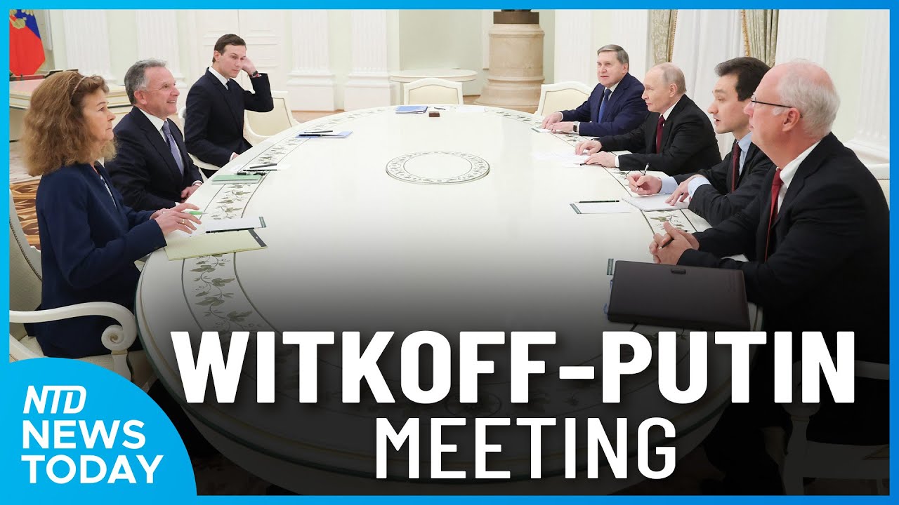 Putin Meets Witkoff Over Ukraine Peace; Trump Hosts Cabinet Meeting | NTD News Today (Dec. 2)