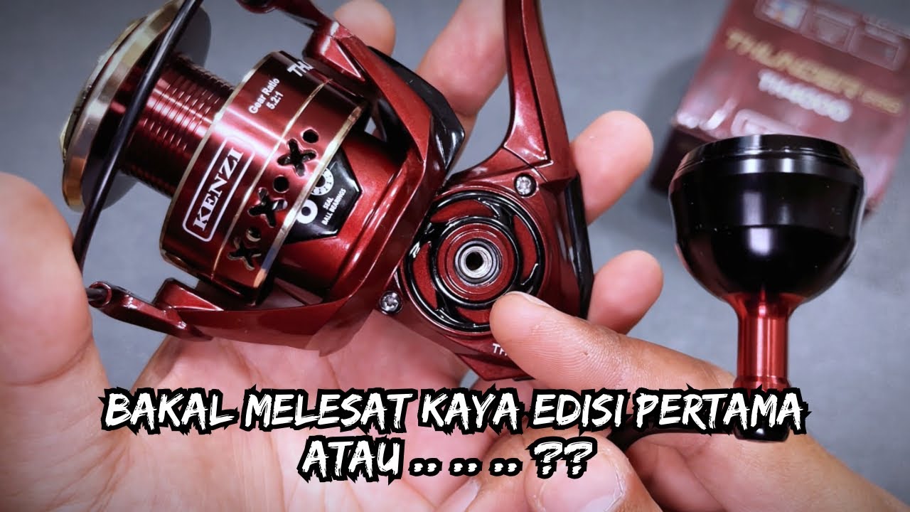 SESUAI DENGAN NAMANYA, EDISI PERTAMA MELESAT SECEPAT KILAT ‼️‼️ KENZI THUNDER PRO ‼️‼️