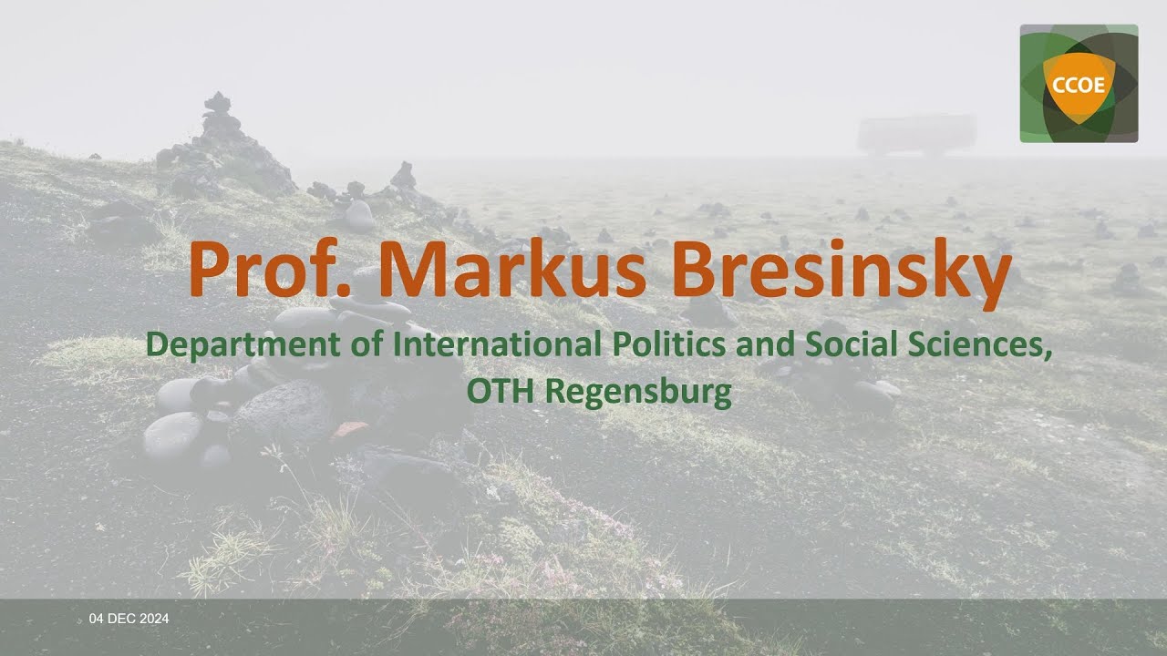 Unveiling the Power of Serious Gaming Webinar - Prof. Markus Bresinsky