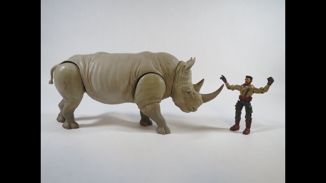 Jumanji - Charging Rhino - (2019) by Lanard Toys - review