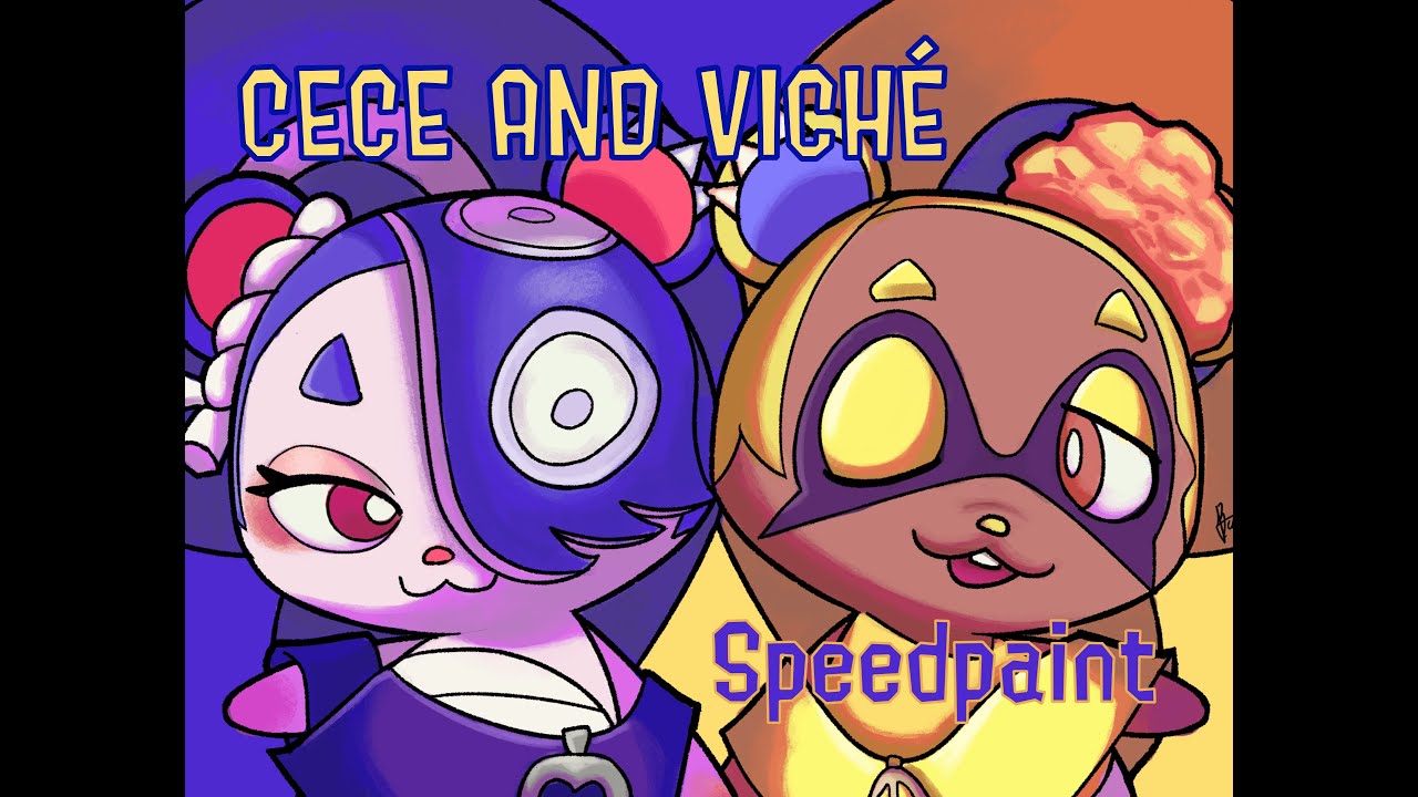 Cece and Viché-Speedpaint