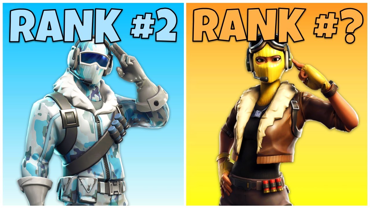 RANKING EVERY RAPTOR RESKIN IN FORTNITE