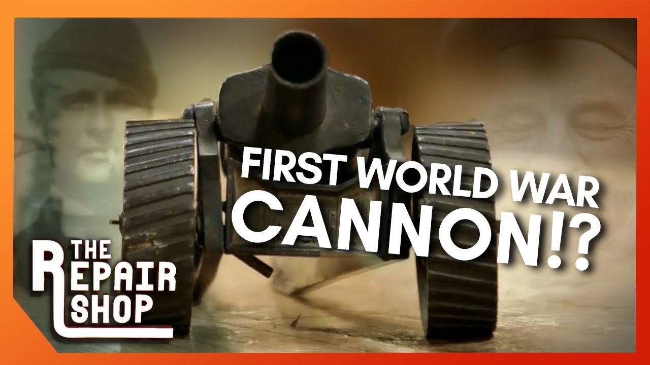 The Howitzer Cannon Toy From The First World War  | The Repair Shop