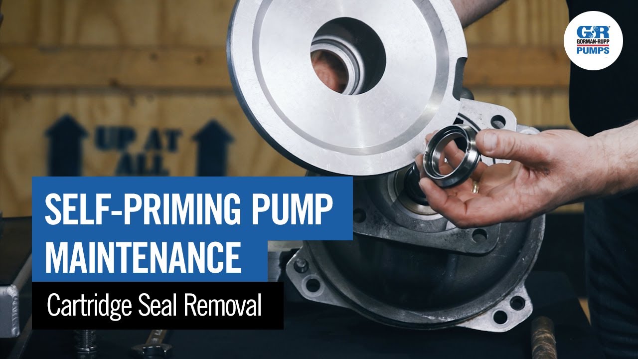 Self-Priming Pump Maintenance | Cartridge Seal Removal