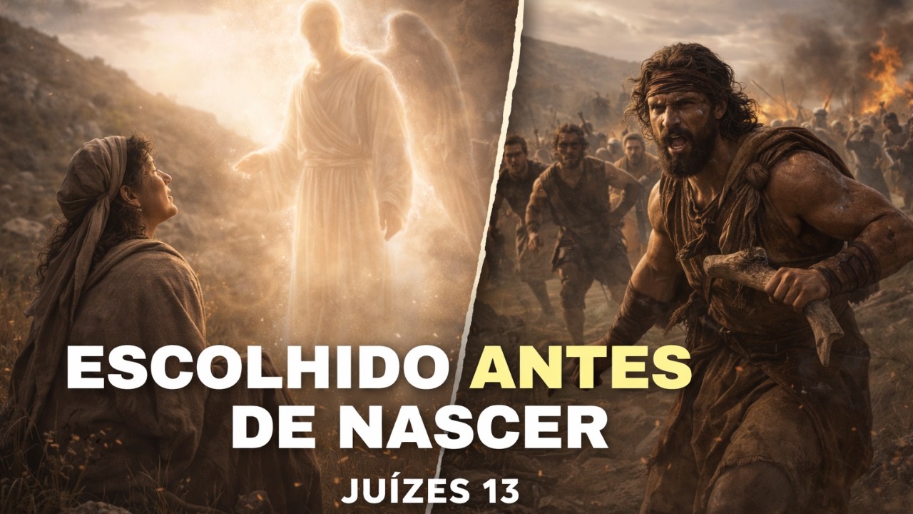 Sansão, escolhido antes de nascer — Juízes 13 | Reflexão Bíblica