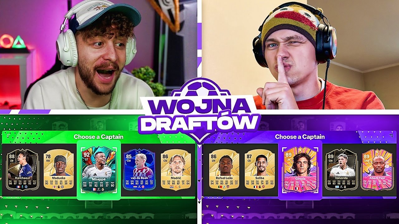 PIERWSZA WOJNA DRAFTÓW w FC25 vs xFlaShx!!!