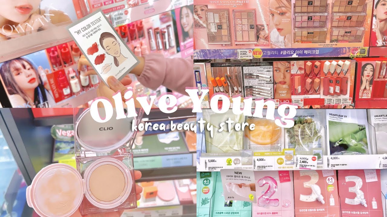 Skincare and makeup shopping at Olive Young Korea! #kbeauty