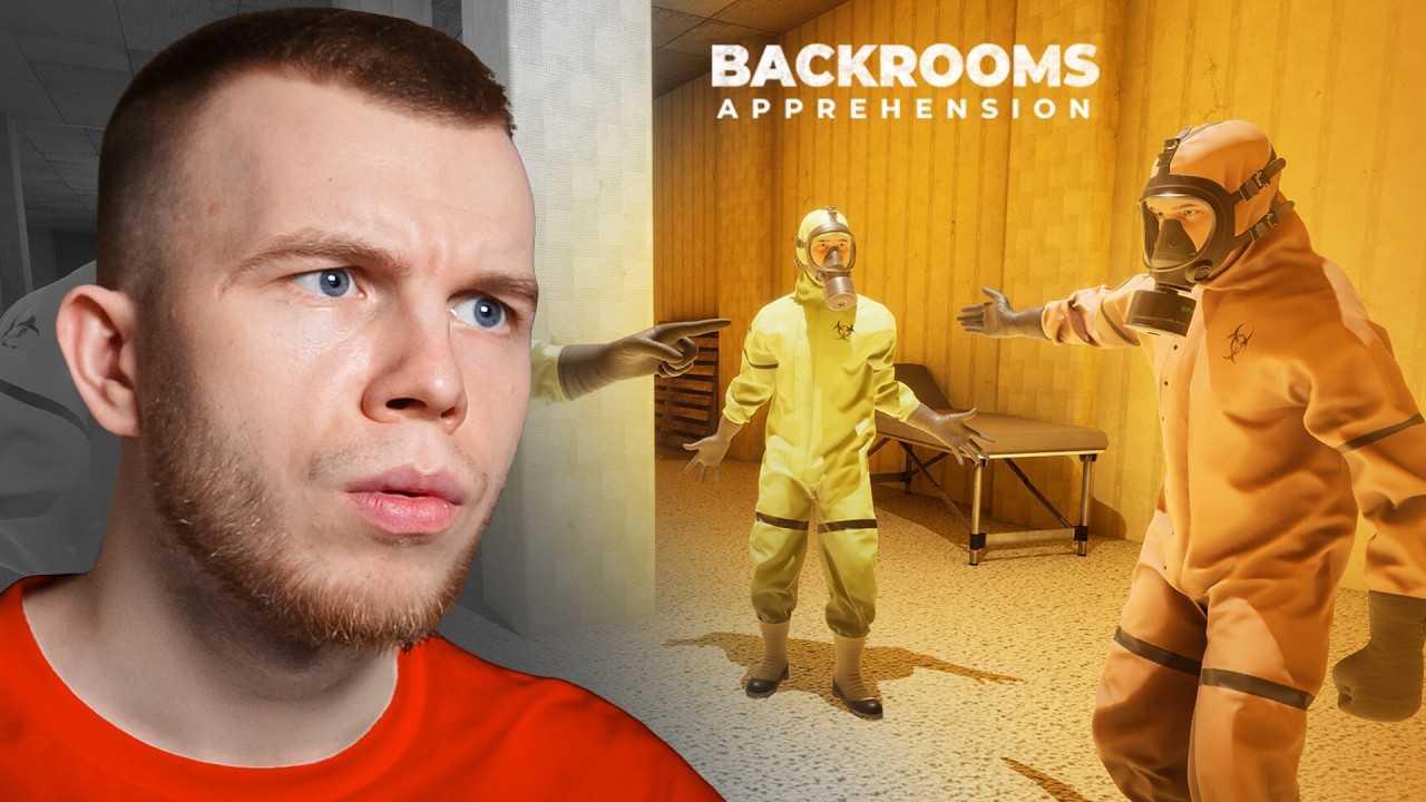 СЕКРЕТ ИГРАЕТ В BACKROOMS APPREHENSION: 6 МИРНЫХ - 1 МОНСТР