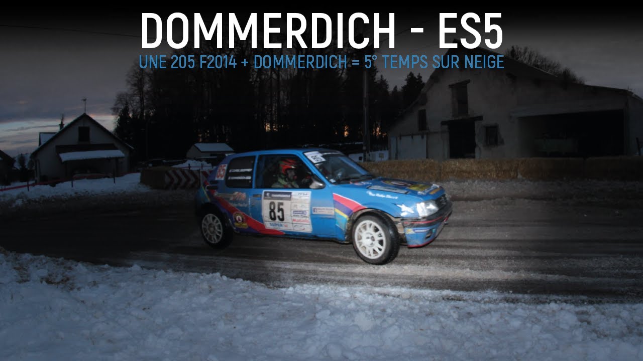 Ronde du Jura 2017 - DOMMERDICH Embarquée, ES5 - 5ème temps scratch