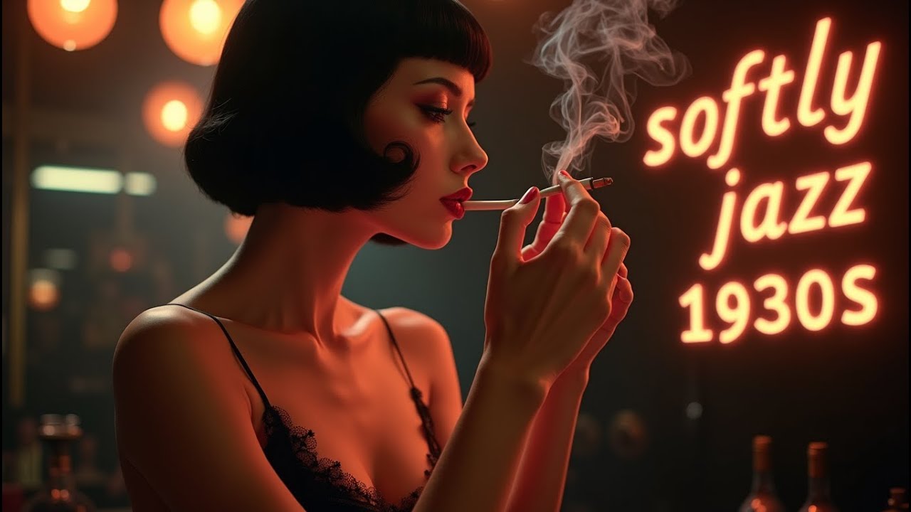Jazz 1930s – Noir Night Mood | 🎷Vintage Jazz  Sound