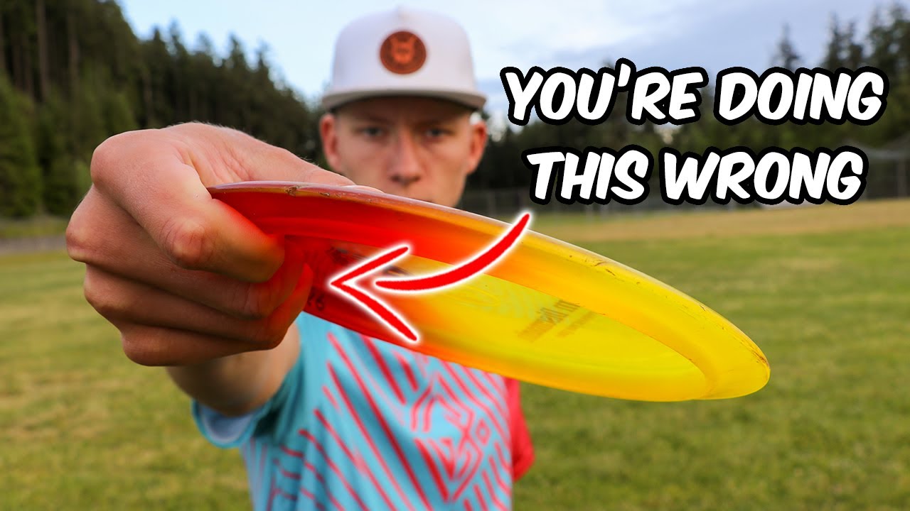 How to Actually Grip a Disc Golf Disc
