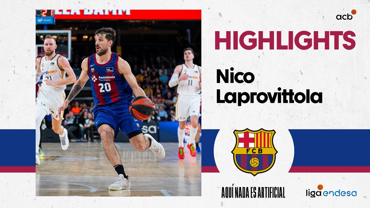 NICO LAPROVITTOLA dominó el Clásico con 25 puntos | Liga Endesa 2023-24