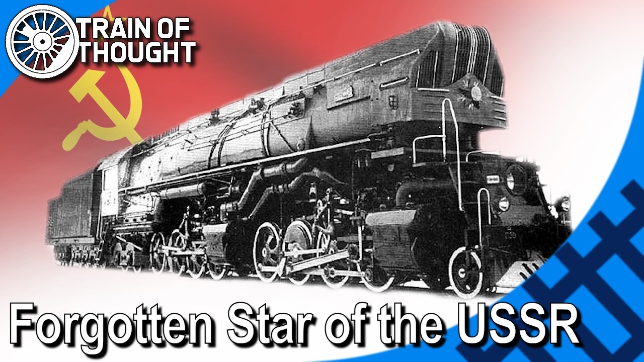 Russia's Mightiest Steam Locomotive (that they never used) - USSR П38