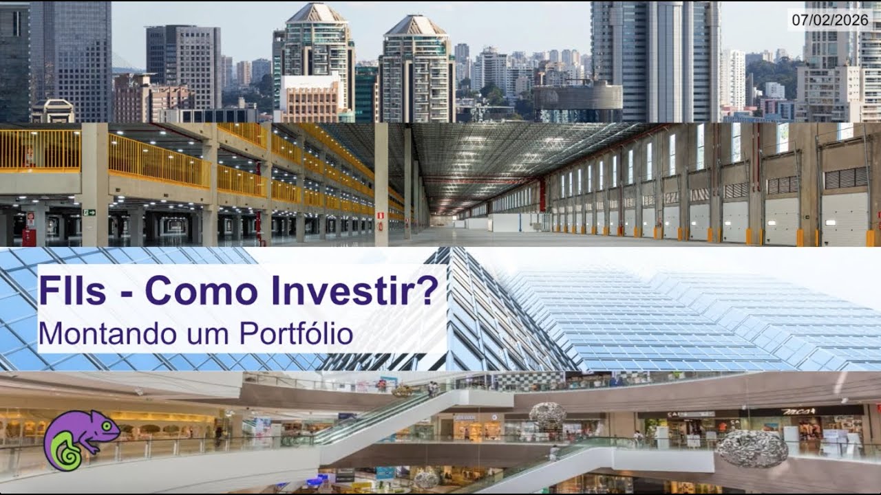 FIIs - Como investir e montar um portfólio diversificado? KNIP11, XPML11, HGLG11, KNCR11, MXRF11...