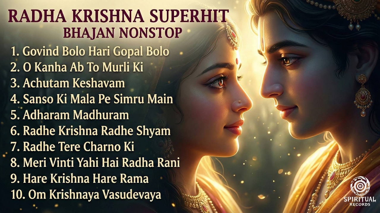 Radha Krishna Superhit Bhajan Nonstop 🌸 | Top Bhakti Songs Collection | Most Beautiful Bhajans 2026