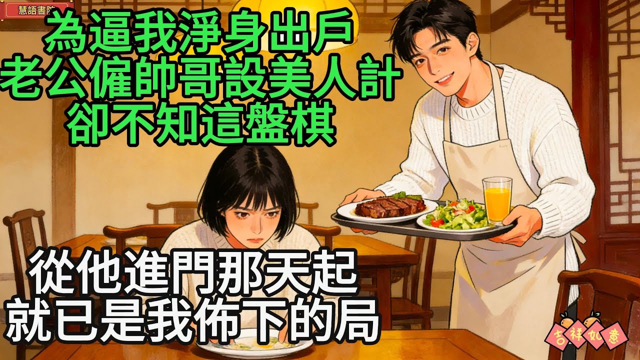 為逼我淨身出戶，老公僱帥哥設美人計，卻不知我早已看穿一切.................！🌹#情感故事 #為人處世 #生活經驗 #情感 #婚姻  #故事