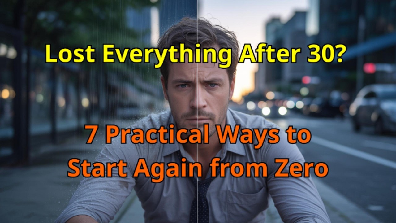 Lost Everything After 30? 7 Practical Ways to Start Again from Zero