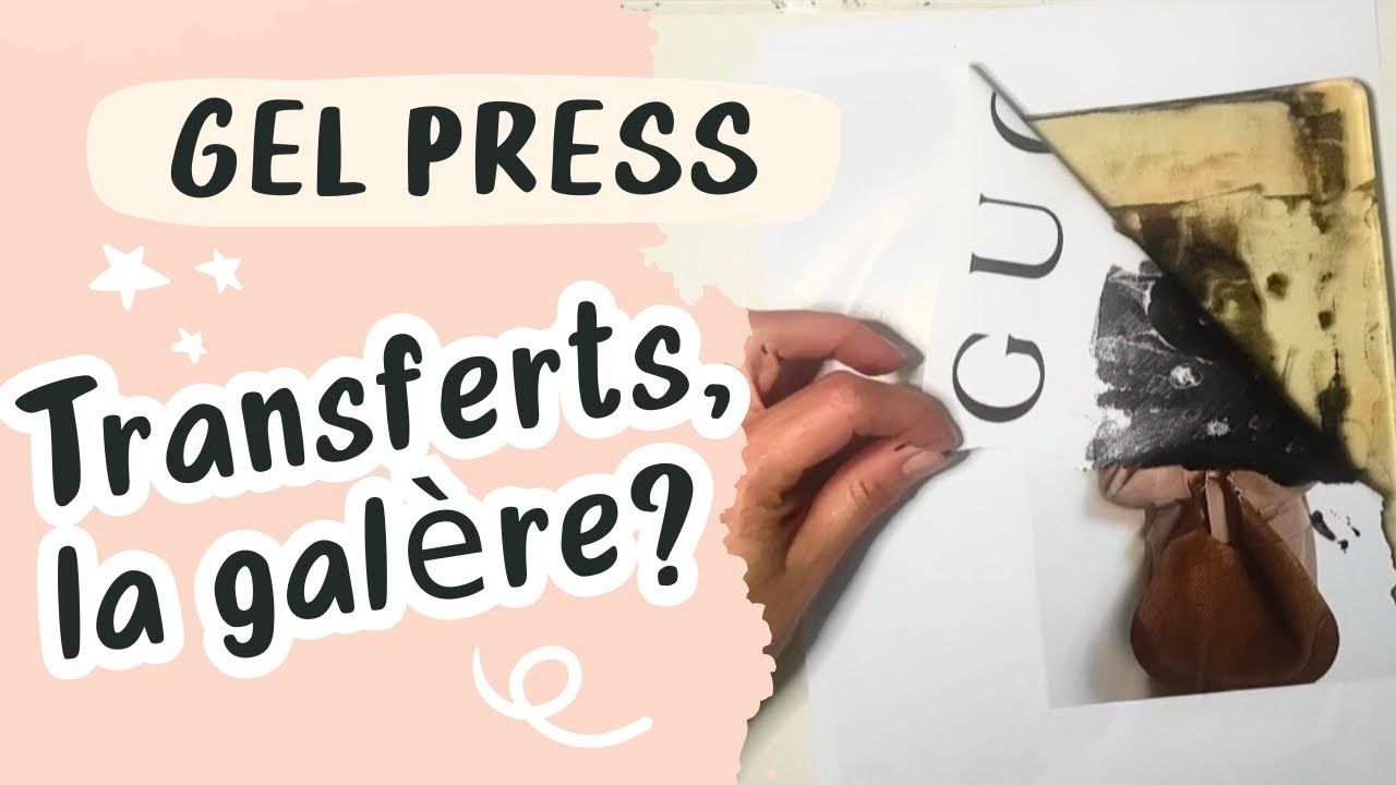 Gel press & transferts, comprendre pourquoi ça rate (ou pas 😂)