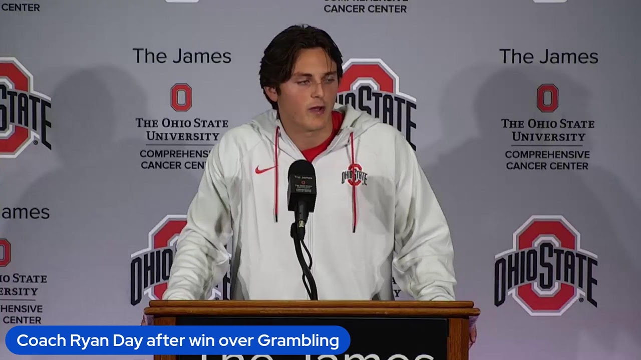 LIVE: Ryan Day, Julian Sayin press conference after Ohio State football whoops Grambling State 70-0