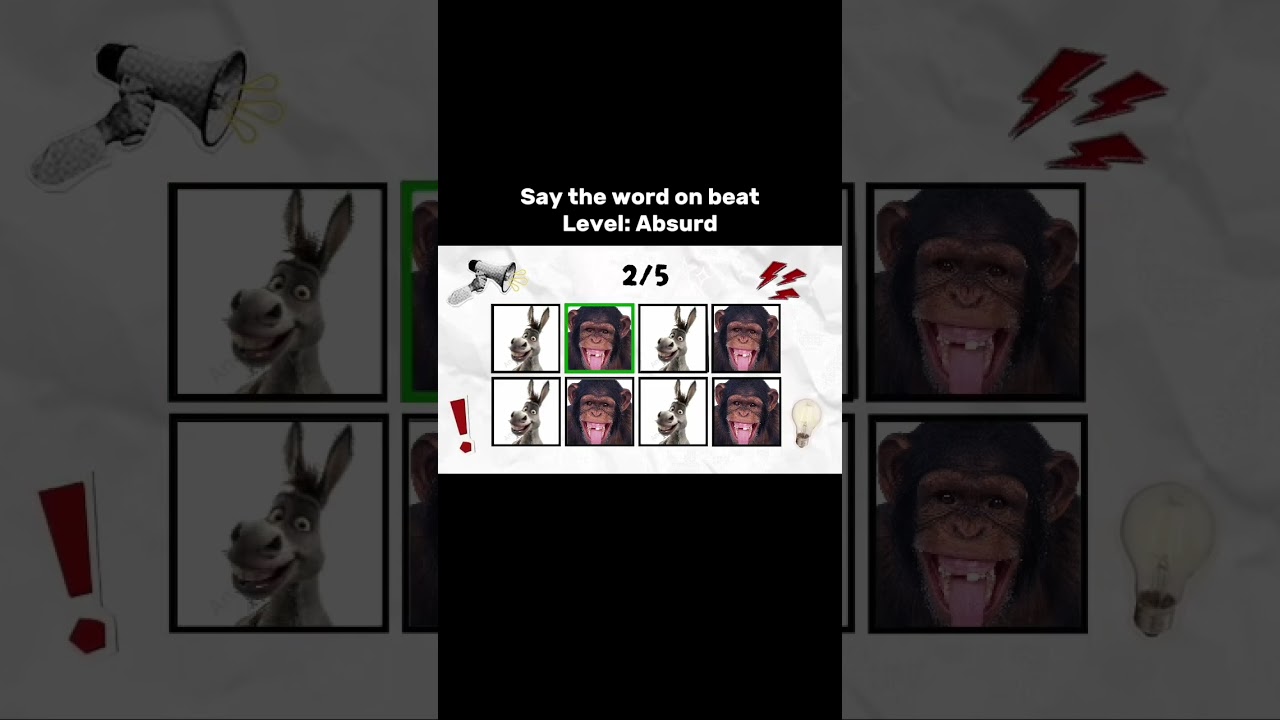 Say The Word On Beat Challenge #saythewordonbeat #funny #memes #games